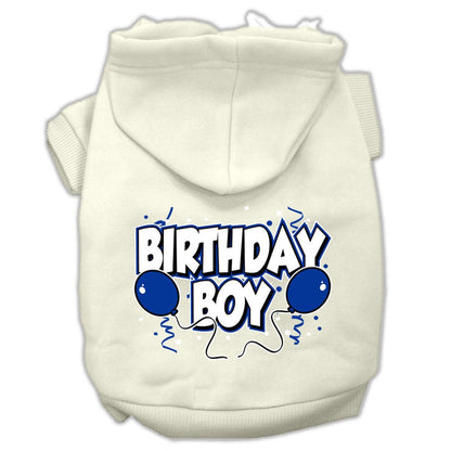 "Birthday Boy" Pet Dog & Cat Screen Printed Hoodie