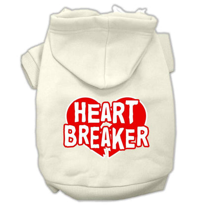 "Heart Breaker" Pet Dog & Cat Screen Printed Hoodie