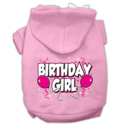 "Birthday Girl" Pet Dog & Cat Screen Printed Hoodie