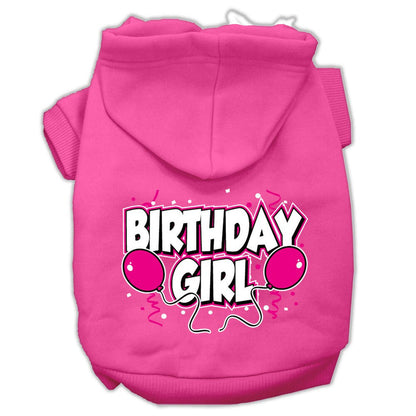 "Birthday Girl" Pet Dog & Cat Screen Printed Hoodie