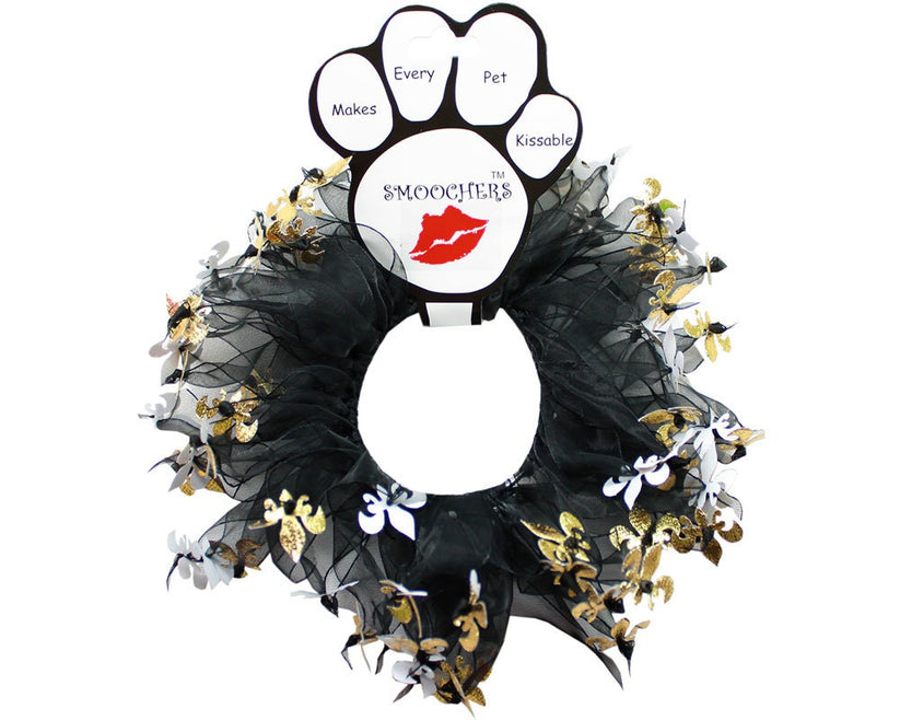 "Fleur De Lis" Smoochers Party Pet Collar Necklace by Mirage