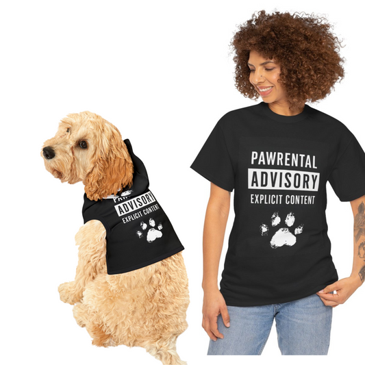 Matching Pawrental Advisory Set – Pet & Hooman Edition